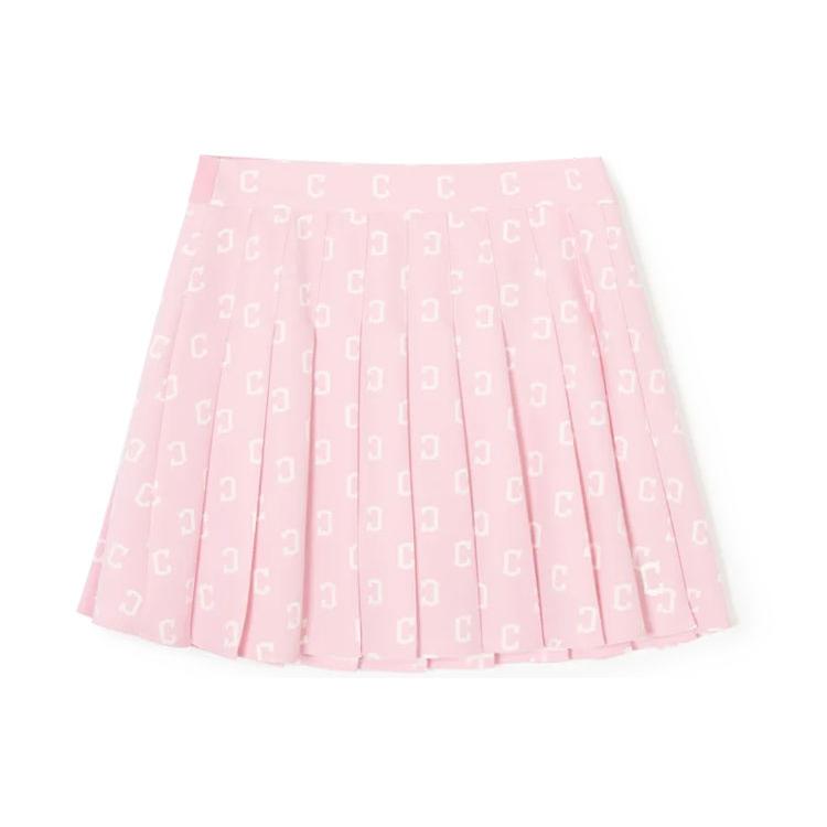 

New MLB Casual Short Skirts Women s Pink 3FSKM0143-45PKM S