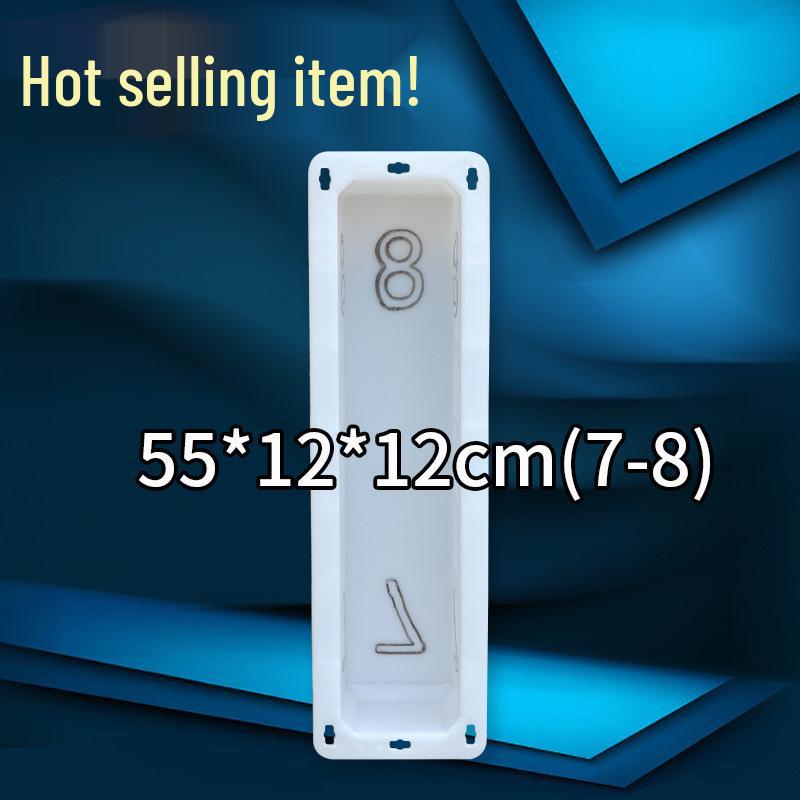 Beton Waarschuwingspaal Mal - 100m Markeerbord Mal