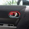 2pcs/4pcs For Mini Cooper F65 F66 F67 2024 2025 Car Inner Door Handle Bowl Trim Decoration Stickers Interior Car Accessories