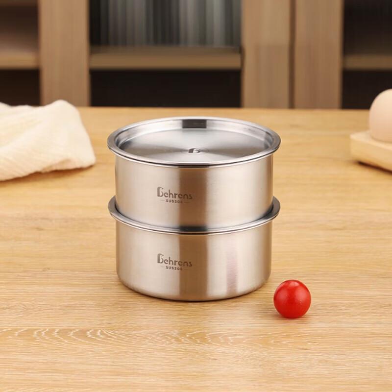 Berens Food-Grade Stainless Steel Steamed Egg Bowl Set