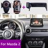 For Mazda2 Mazda 2 Demio Hatchback 2015 2016 2017-2020 Biltelefonholder Skjermmontert Trådløs Ladestativ Mobiltelefonfeste