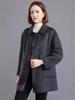 2025 Autumn/Winter Mid-Length High-End Double-Faced Wool Coat - Loose Casual Style