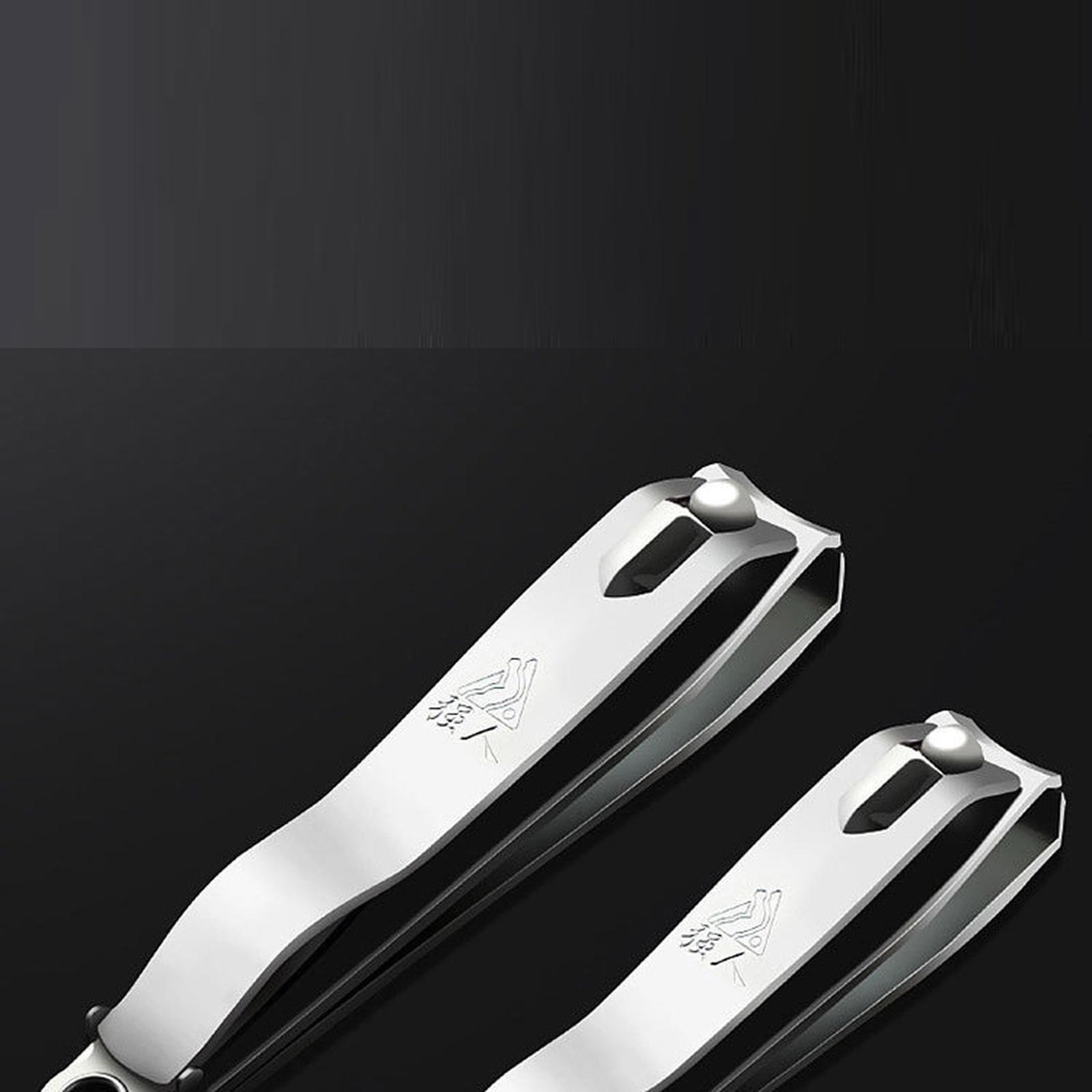

A618 Large Flat Mouth Nail Clipper Single Individually Packed one size серебряный