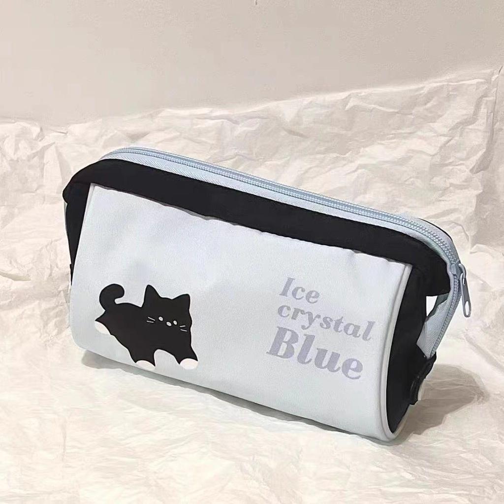 Japanese Style Cute Puppy Pencil Case - Large Capacity Student Stationery Pouch