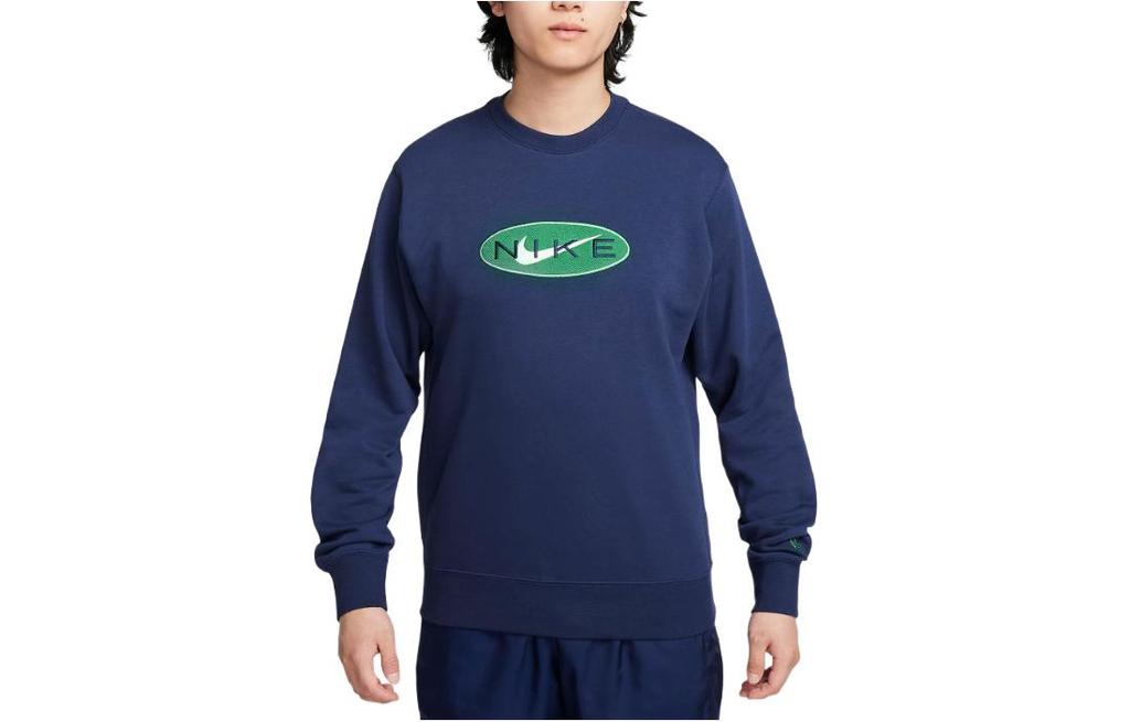 Nike Sweatshirts Men's Blue Crew Neck Moderate Other FZ4729-410