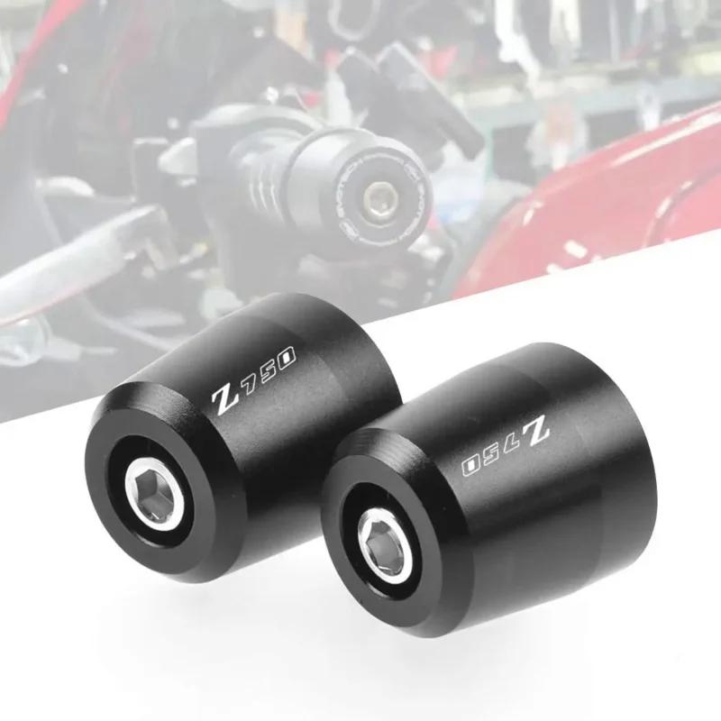 Motorcycle Handle Bar Ends Plug Grips Handlebar Plug Caps Slider 7/8 '22mm FOR KAWASAKI Z750 2003-2012 2011 2010 2009 2008