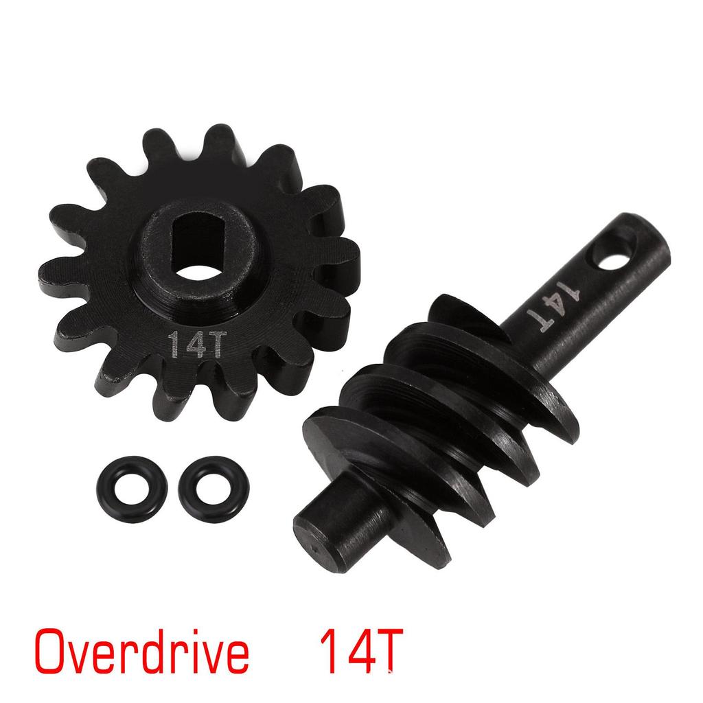 SCX24 90081 Bridge Gear & Axle Overdrive Set
