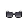Miu Miu Logo Embossed Irregular Shape Sunglasses Women sunglasses Black 0MU10YS1AB5D156