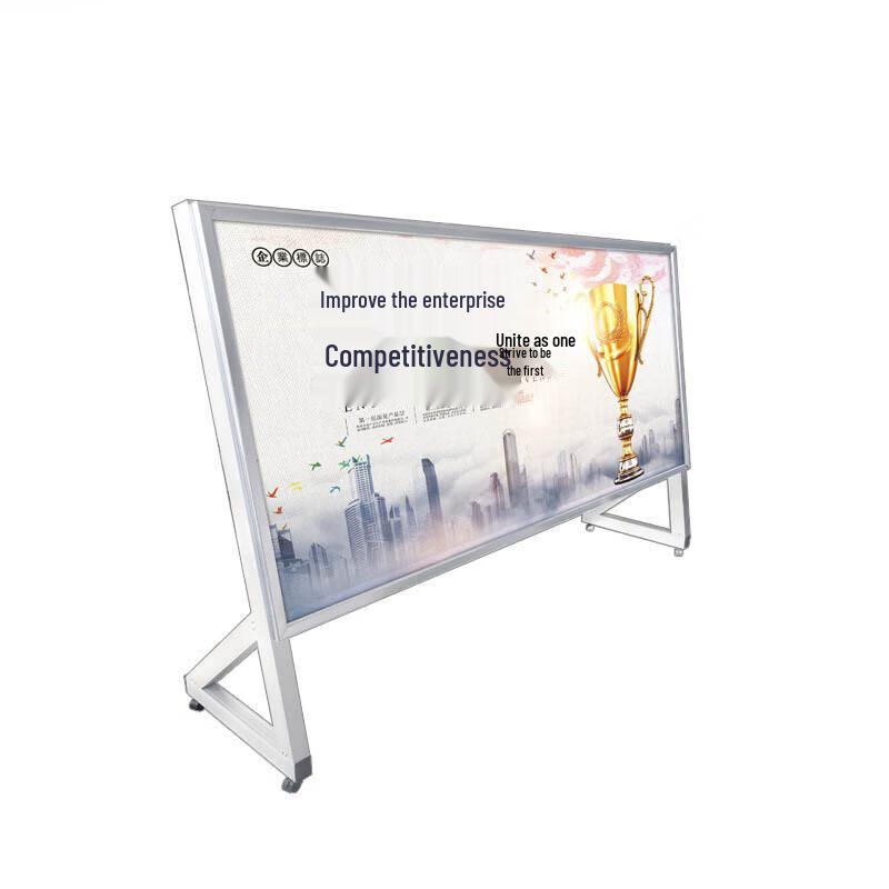 Mobile Aluminum Slanted Display Stand