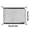 Cargo Net, Trunk Net, Luggage Net, 27.6 x 27.6 inches (70 x 70 cm),