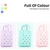Waterproof Cartoon Colorful Handbags Mini Summer Beach Bag Fashion Storage Bag  Women