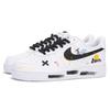 Nike Air Force 1 07 Low Top Skateboard Shoes Men's Black White CW2288-111(Team59-)