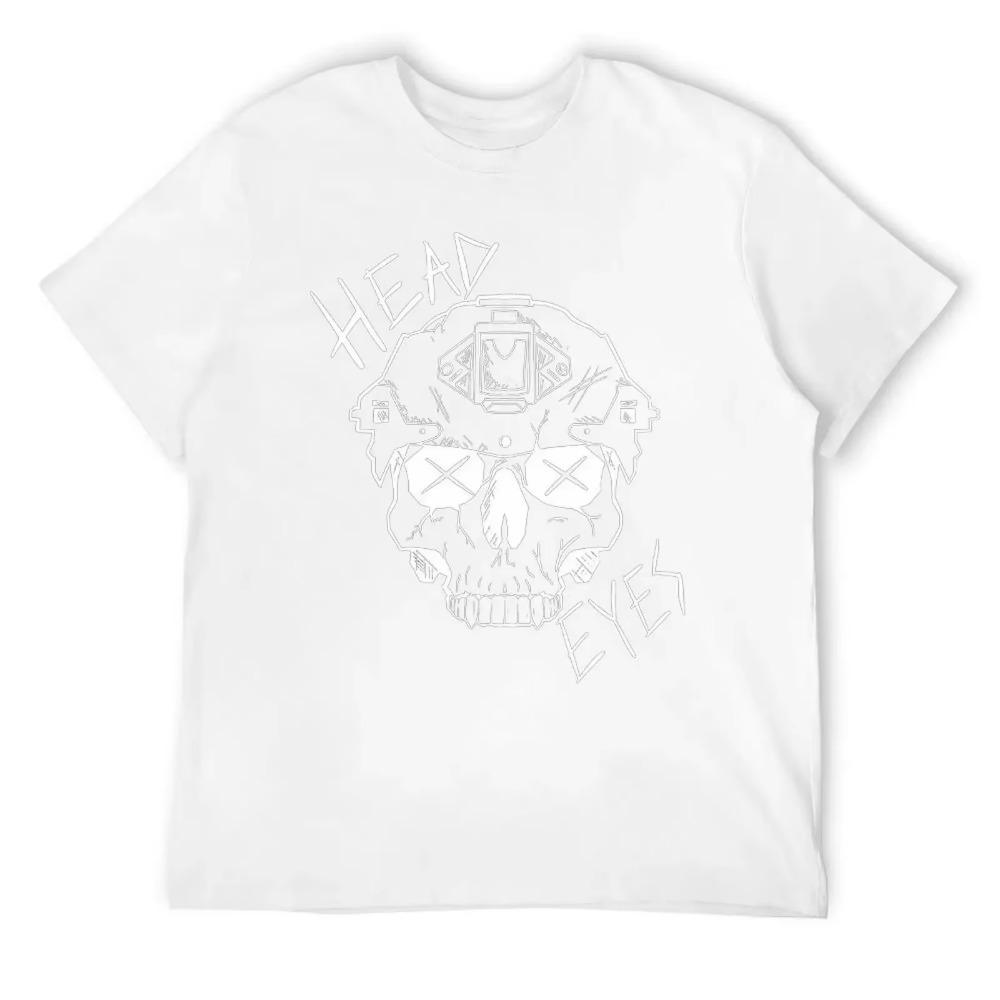 Head Eyes EFT Escape From Tarkov Inspired Crewneck T-shirt Move Tshirt Creative Funny Sarcastic Fitness Eur Size