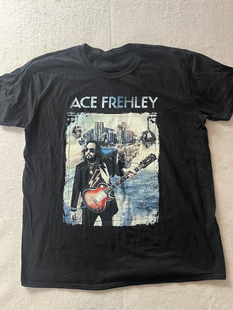 

Rare Hot Ace Frehley 2017 Tour Gift Faor Fans Black S5XL Shirt BB389 Unisex T-Shirt XXL