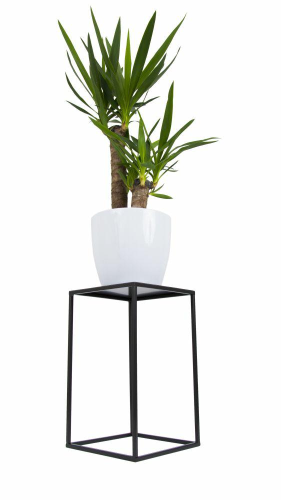 Modern Black 40cm Standing Flower Stand