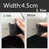 2 X Carbon Fiber Color 5.5cm/1.5M Widening Car Wheel Eyebrow Trim Protector Lips