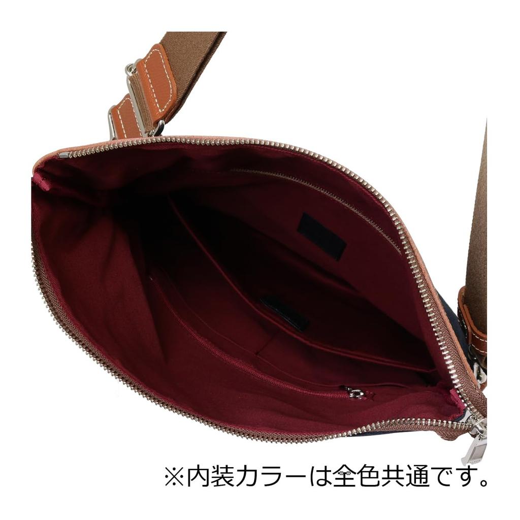 Takeo Kikuchi Third Shoulder Bag, B5, Made In Japan, No. 723101, Gray