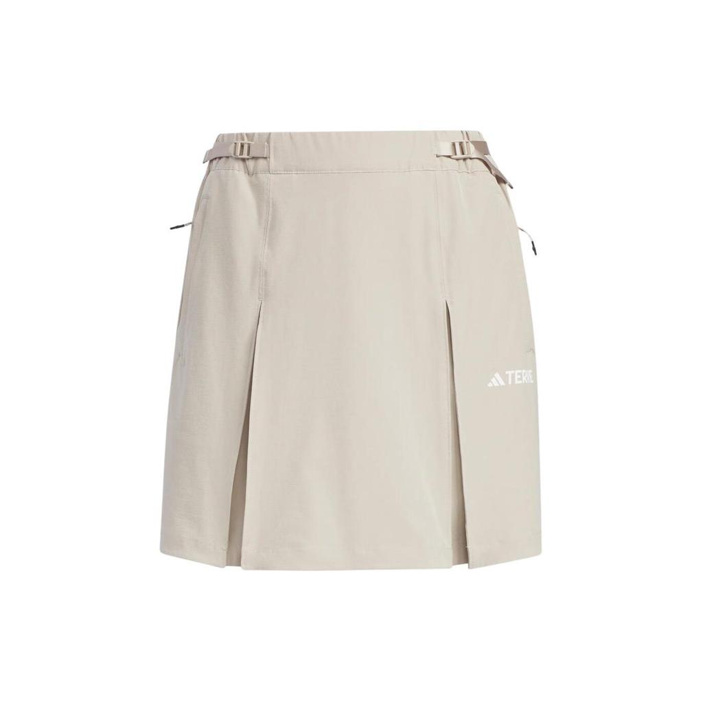 Adidas Comfortable Simple Outdoor Casual Skirt Women Bottoms Brown IS0294