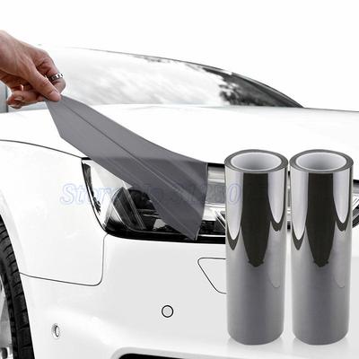 Car Headlight & Taillight & Fog Light Lamp Wrap Film Smoke Black TPH PU PPF Protective Film For Car Styling Motorcycle Decorate