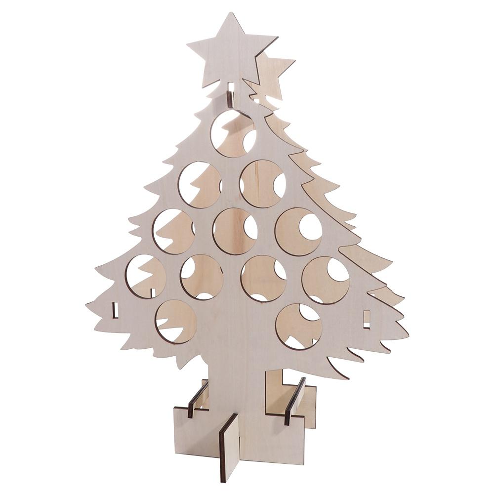 Large Capacity Christmas Wooden Wine Rack Fun Wine Storage Racks  Family Gatherings