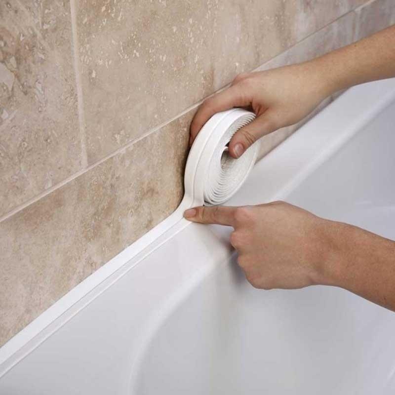 Bath & Wall & Kitchen & Toilet Waterproof And Mildew Sealing Strip