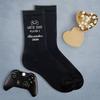 Custom Game Over Wedding Socks Groom Groomsman Best Man Wedding Engagement Bachelor Party Gift Present Groom To Be Proposal
