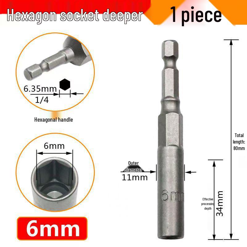 Elektrischer Tiefgangschlüssel 5,5-19mm für Bohrmaschine & Schlagschrauber