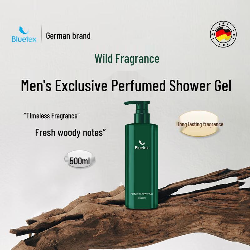 Bluetex Men's Perfumed Shower Gel
