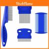 Pet Flea Comb Set With Stainless Steel Fine Teeth For Cats And Dogs Home Grooming