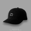 Retro Short Brim Cap Female Couple Versatile Soft Top Thin Baby Elephant Embroidered Short Edge Baseball Cap Men