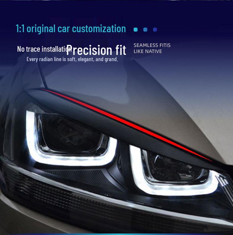 Golf Front Lip, Grille Eyebrow, Louvers, Rear Blade, Rear Spoiler - Oettinger Mod Parts.