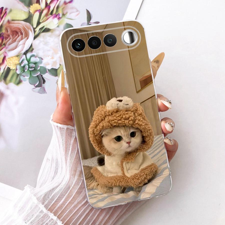 For Realme 16 5G Cases Cute Cat Cartoons Painted Soft Silicone Bumper Shell For Realme16 5G RMX5171 Phone Coque