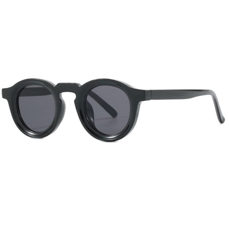 Round Sunglasses for Women Men Punk Sunglasses Vintage Retro Trending Sun Eyeglasses Clear Lens Lens Frame UV400 Female Oculus Gafas