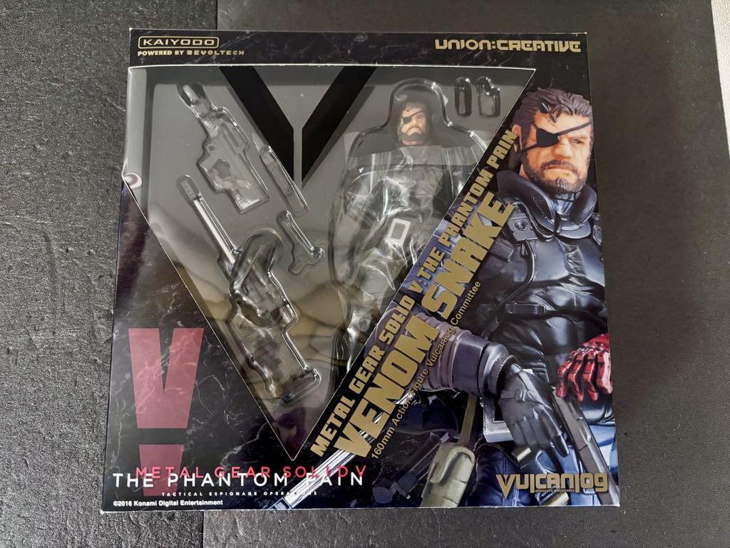 [USED] Kaiyodo Vulcan Log Metal Gear Solid 5 Venom Snake