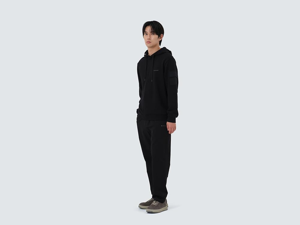 Snow Peak Land Pocket Hoodie Anorak Size M T-Shirt GS-S25FMFHD60 Parka, Men's/Women's, Black,