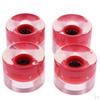 4 Pack PU Flashing Wheels 70mm 78a Replacement for Longboard Skateboard