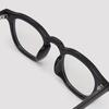 Alloaiweeo [Essential] Al5501 0909G Arnel Frame Black Eyeglass Frame Blue Light Blocking Lens Selection