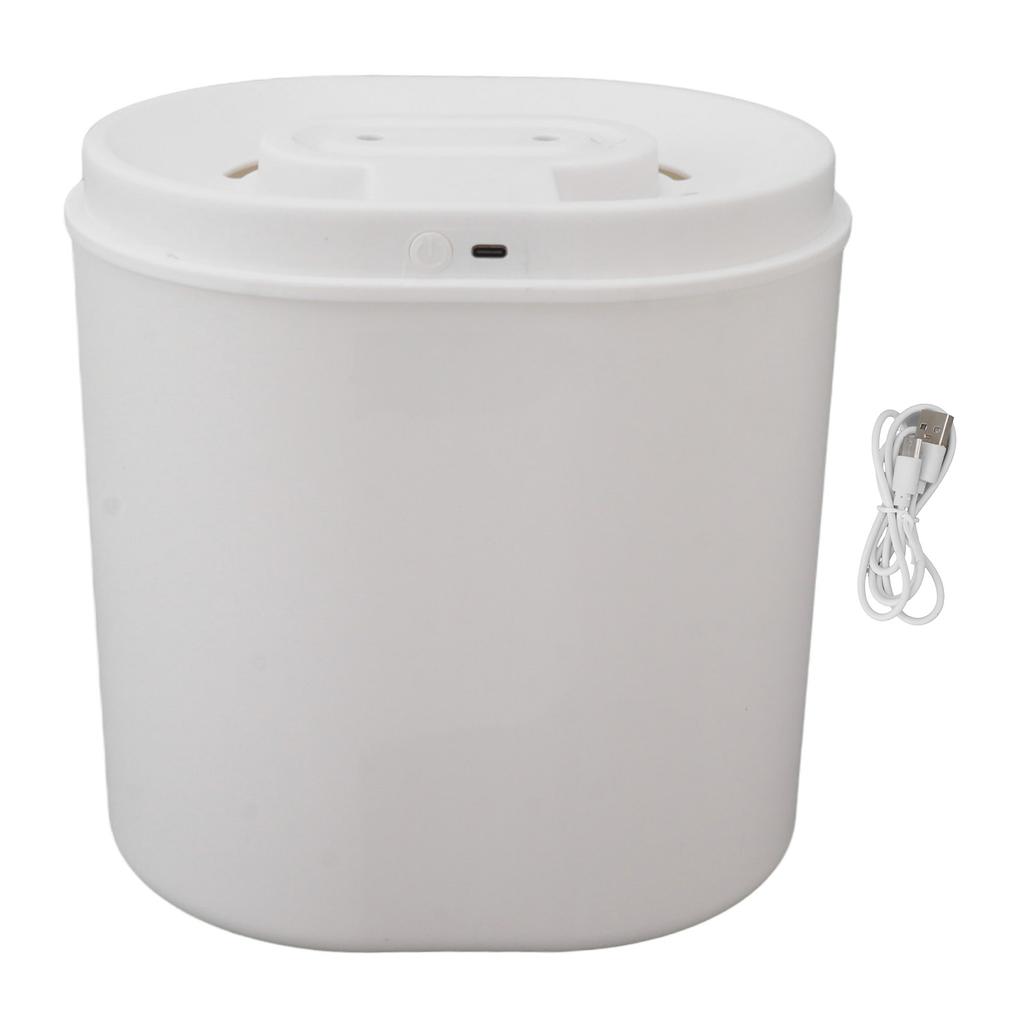 Desk Humidifier Quiet 6L Large Capacity Double Spray USB Plug in Air Humidifier for Bedroom Office Travel