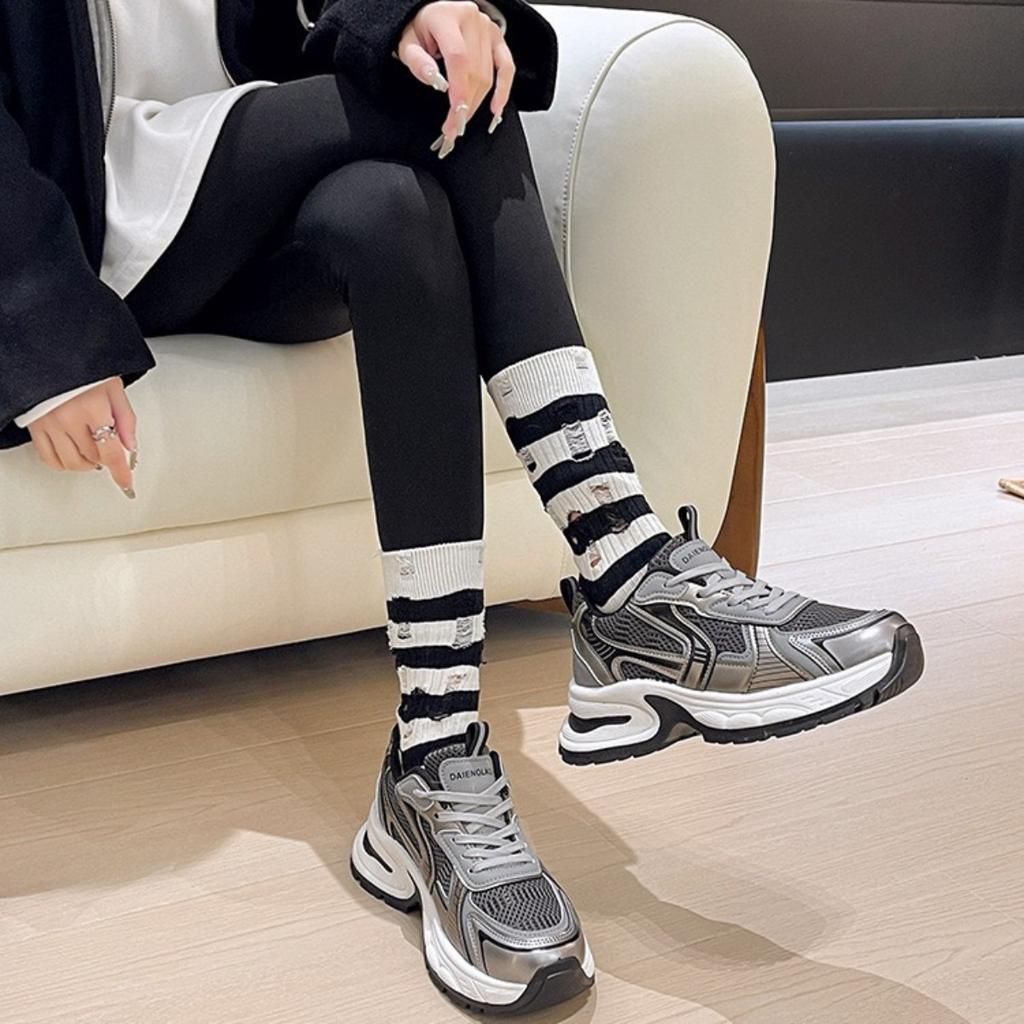 Women's Fashion Sneakers New Casual Running Sneakers Design Luxury Women's Shoes Breathable Tennis Shoes Platform Shoes