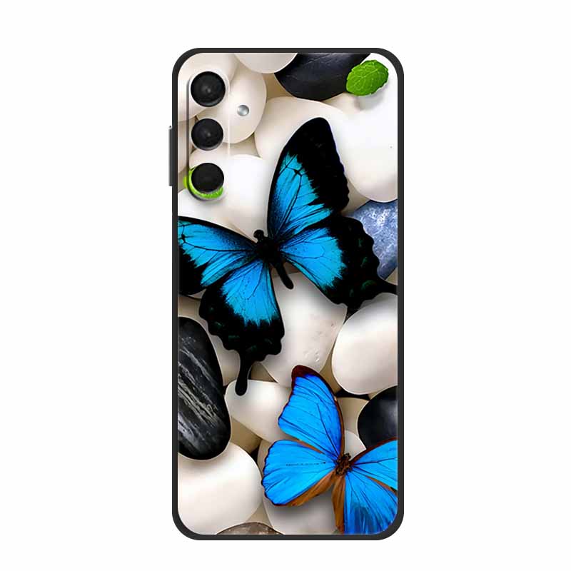 For Samsung A24 Cases A14 A24 A54 A34 5G Lovely Painted Cat Soft TPU Silicon Cover For Samsung Galaxy A54 5G Cover A 24 Bag