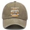 [Casual Rebound Sports Cap] Cool Hippie Curved Brim Baseball Cap, Wake Up Sexy Hell Print Imitation Old Cotton Trucker Cap, Casu