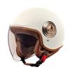 "Universal Retro Gray Motorcycle Helmet, 3C Certified for All Seasons"
