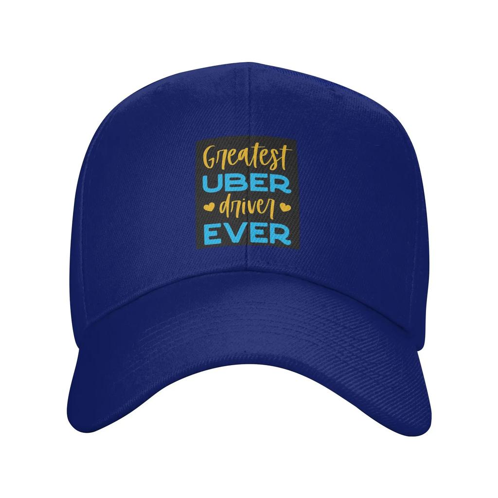 Unisex Baseball Hats Greatest Uber Eats Driver Ever Rideshare Car Driving Streetwear Summer Sports Baseball Caps Casquette Hats