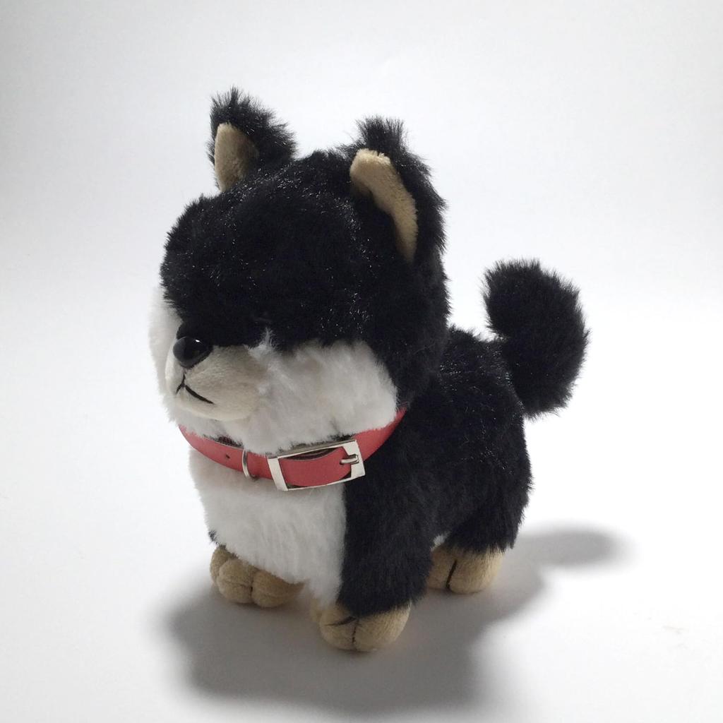 Roztomilá prodejní plyšová hračka Poteinu-chan Kuroshiba-chan D0053