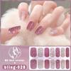 Charm Finger 14 Finger New Bling Fine Flash Aurora Gel Nail Oil Film Self-Adhesive Waterproof Seal-free Nail Art Sticker