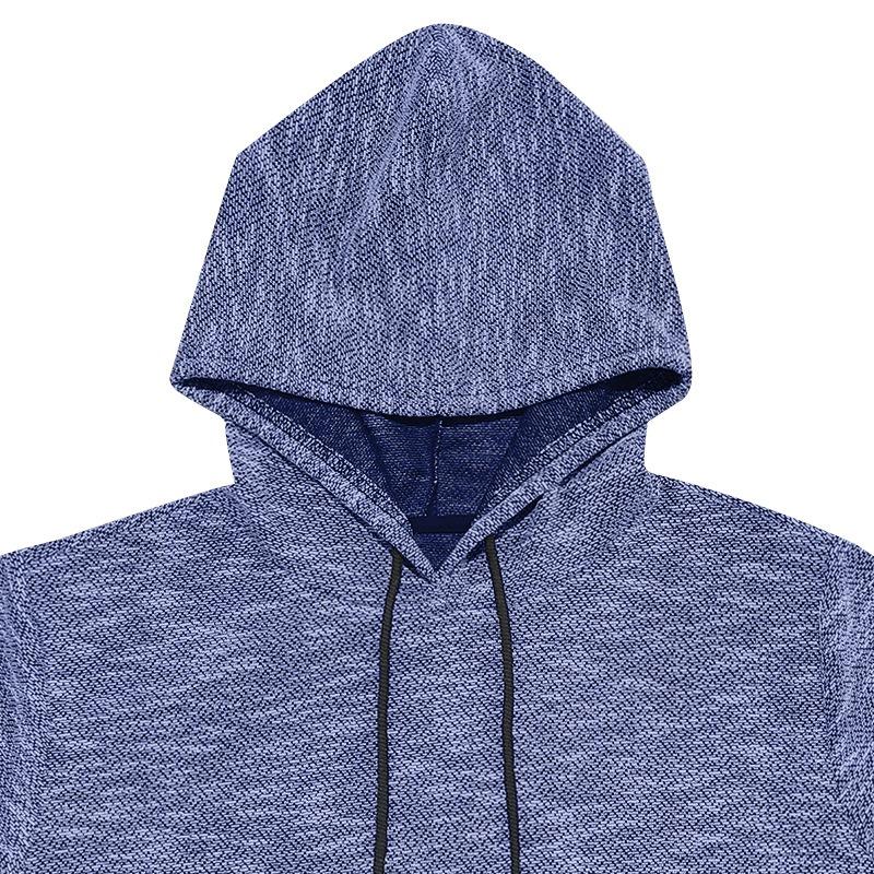 Sports Leisure Men's Plus Size Loose Long Sleeved Hooded Sweatshirt T-shirt Autumn and Winter Base Shirt for Men