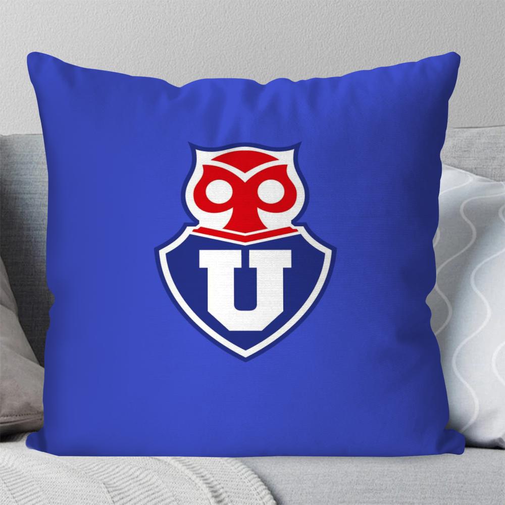 Chile U-University Club B Pillow Case Square Pillow Bedroom Sofa Leisure Comfort Cushion Car Living Room Home Decoration 40X40