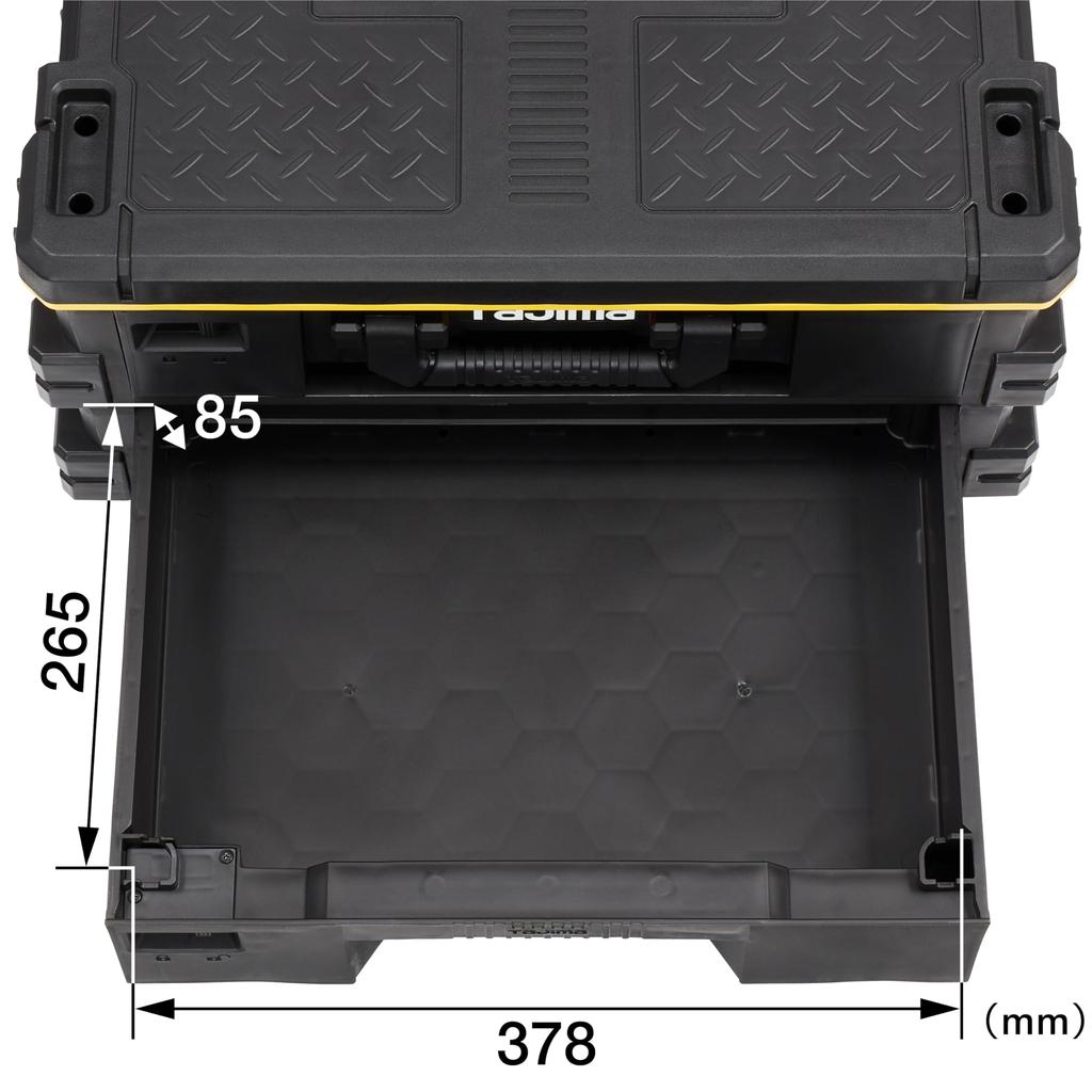 Tajima Safe System Safe Drawer Box Set 9 Safe Parts Cases Box Containing Free 8 Safe Holders On the Maximum Load 20kg Load Capacity for Top and Simply