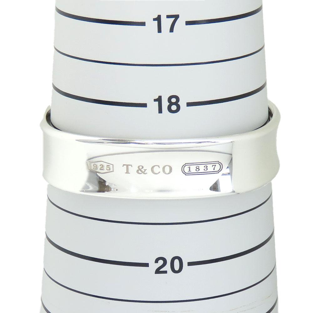 Used TIFFANY&Co. bracelet 1837 square Silver925 57g Silver Accessories