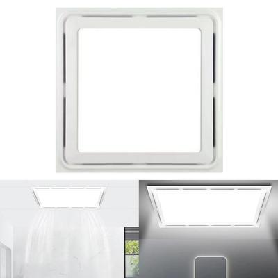 Fürdőszobai elszívó ventilátor integrált világítással Könnyű ABS anyag alkalmas 10 m²-ig terjedő helyiségekhez